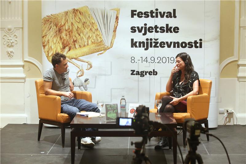 Književnica Samantha Schweblin gostovala na tribini "Pisac i njegov čitatelj" 7. Festivala svjetske književnosti