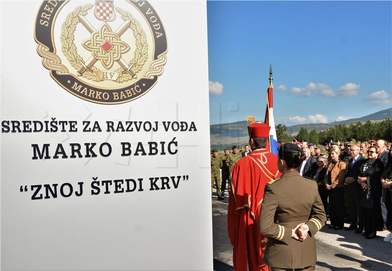 Marko Babic Leadership Development Centre opened in Udbina