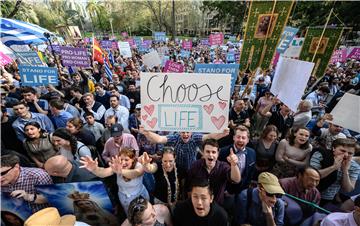 AUSTRALIA ANTI ABORTION RALLY