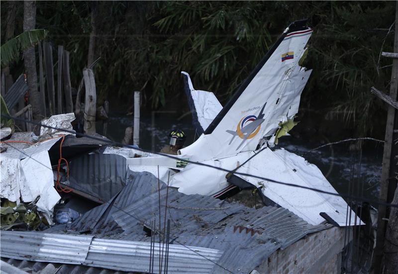 COLOMBIA ACCIDENT PLANE CRASH