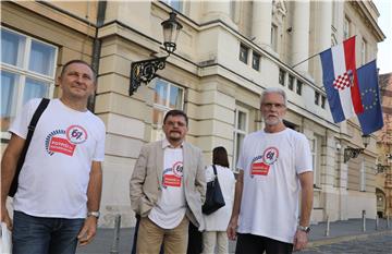 Konferencija za medije sindikata na temu referenduma 67 je previše