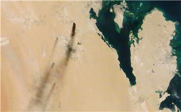 SPACE SAUDI ARABIA OIL INFRASTRUCTURE ATTACK