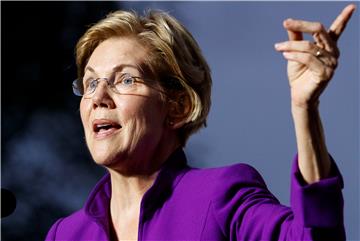 USA ELECTION CAMPAIGN NEW YORK ELIZABETH WARREN