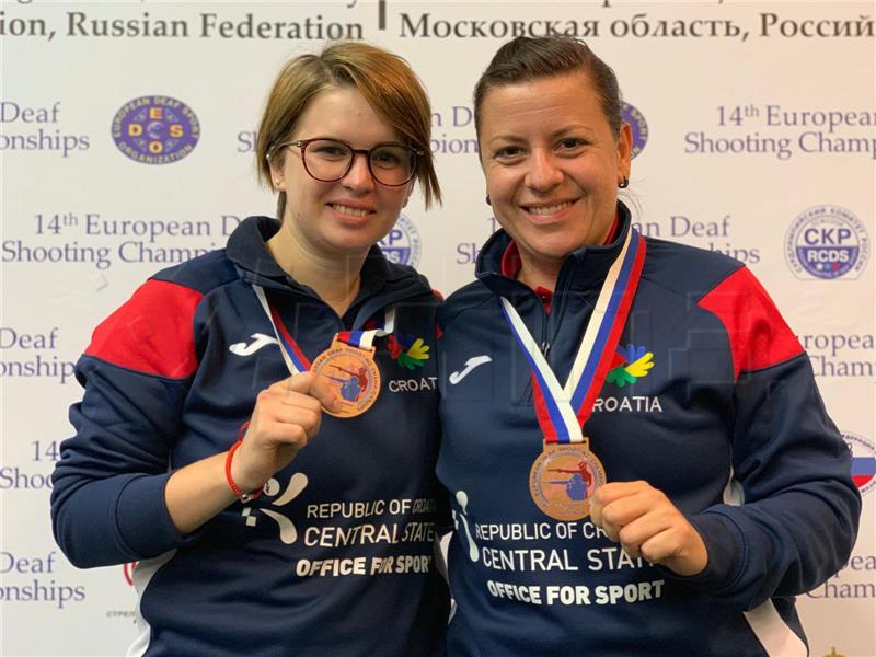 Srebrna medalja za kraj EP gluhih u streljaštvu