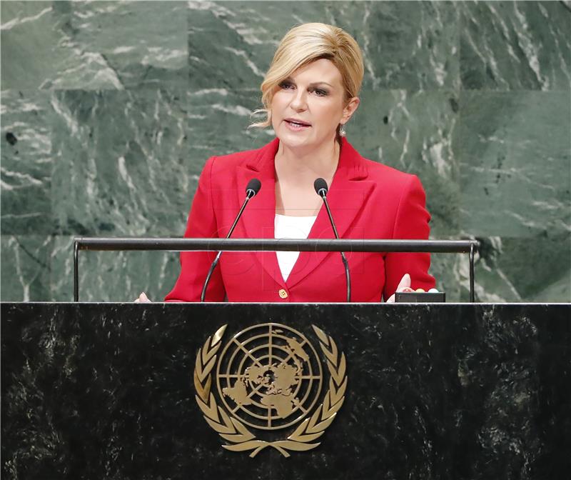 Croatian president travelling to US on Thursday