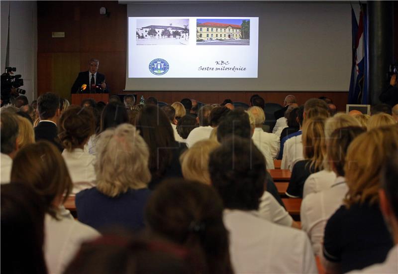 Construction work on integrated emergency ward starts at Zagreb's Sisters of Mercy hospital