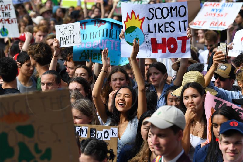 AUSTRALIA GLOBAL CLIMATE STRIKE