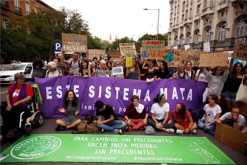 SPAIN CLIMATE STRIKE