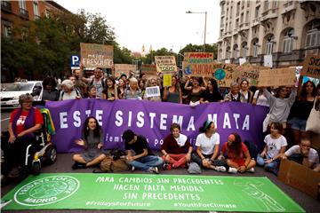 SPAIN CLIMATE STRIKE