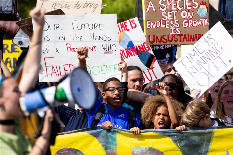 USA GLOBAL CLIMATE STRIKE