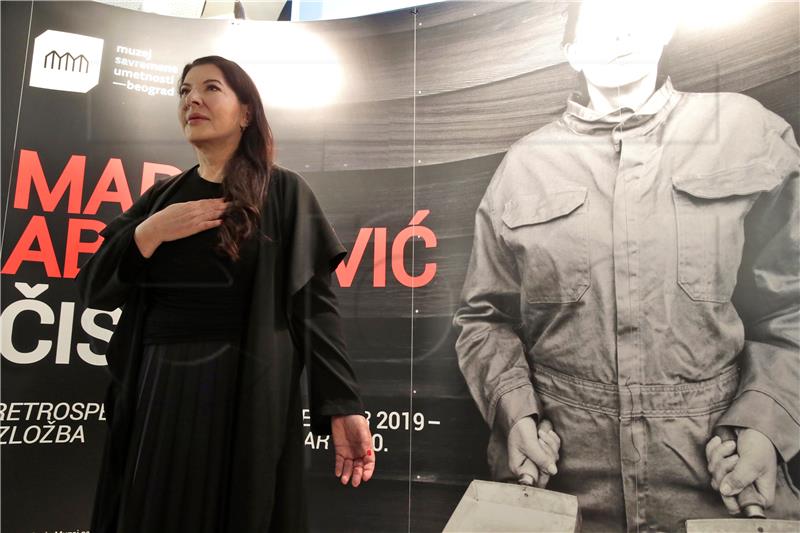 SERBIA ARTS MARINA ABRAMOVIC