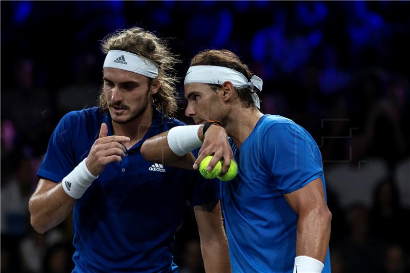 Laver Cup: Kyrgios/Sock - Nadal/Tsitsipas