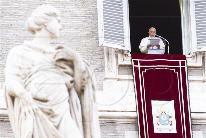 VATICAN POPE ANGELUS