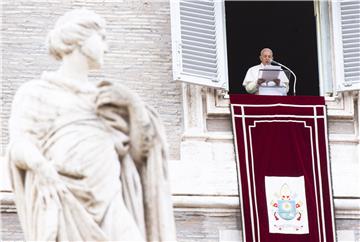 VATICAN POPE ANGELUS