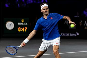 Laver Cup: Federer/Tsitsipas - Sock/Isner