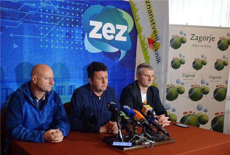 Konferencija za medije o „Znanstvenom pikniku“ u perivoju dvorca Stubički Golubovec