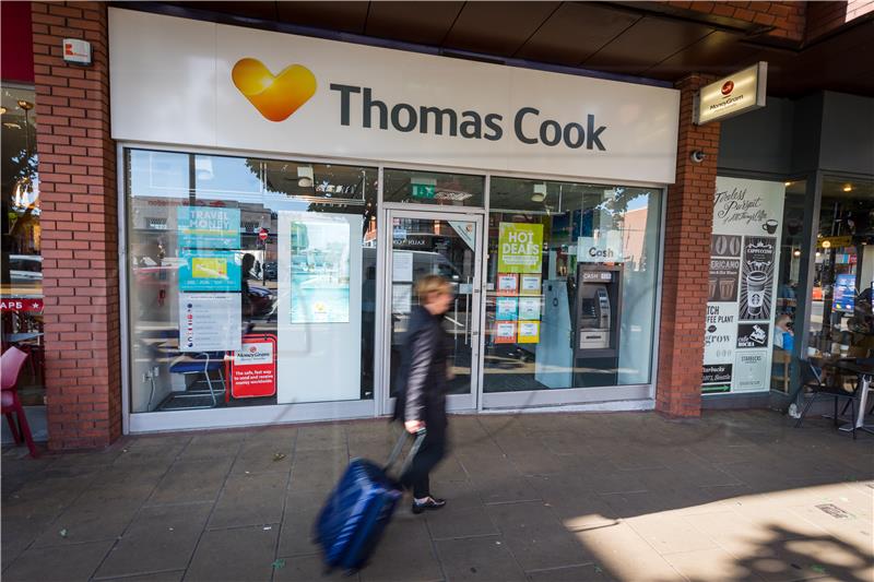 BRITAIN ECONOMY THOMAS COOK