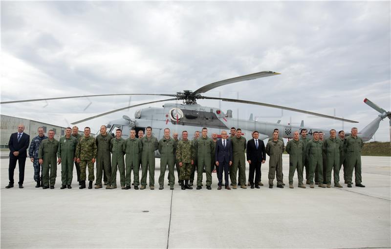  Prezentacija završetka remonta helikoptera Mi-171 Sh 