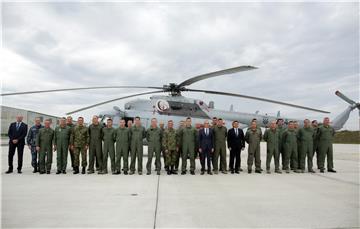  Prezentacija završetka remonta helikoptera Mi-171 Sh 