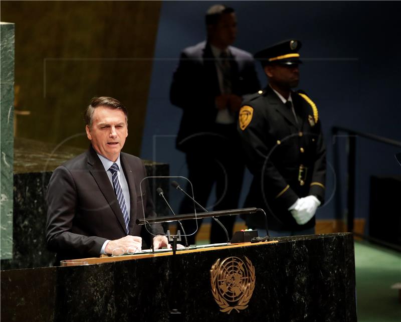 Bolsonaro u UN-u traži poštivanje brazilskog suvereniteta 