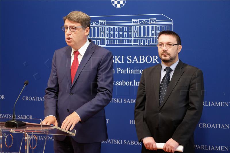 Tiskovna konferencija Kluba zastupnika SDP-a