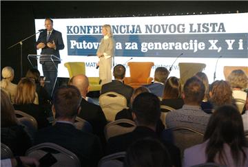 Konferencija Novog Lista "Putovanja za generacije X, Y i Z"