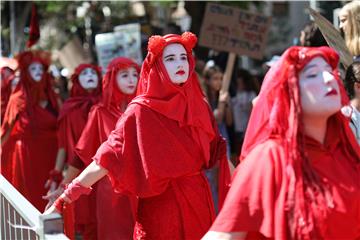 Global Climate demonstration in Israel