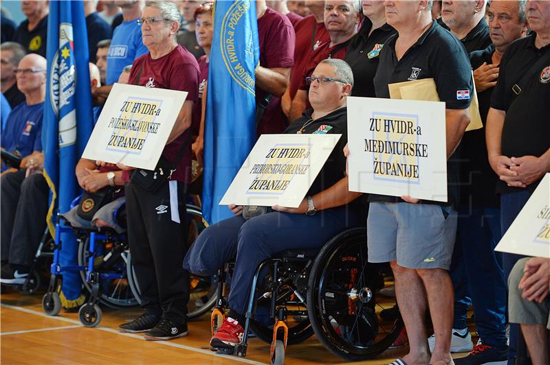 Svečano otvoreno 25. Svehrvatsko športsko natjecanje invalida Domovinskog rata (SŠNIDOR)