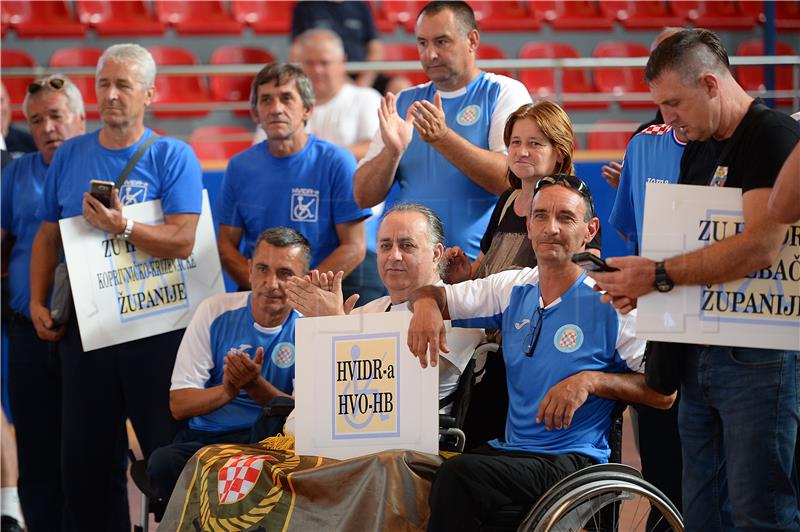 Svečano otvoreno 25. Svehrvatsko športsko natjecanje invalida Domovinskog rata (SŠNIDOR)