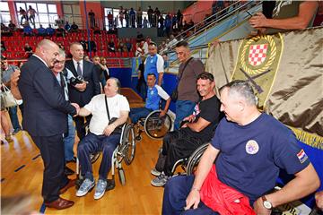 Svečano otvoreno 25. Svehrvatsko športsko natjecanje invalida Domovinskog rata (SŠNIDOR)