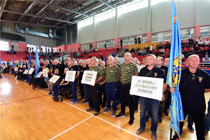 Svečano otvoreno 25. Svehrvatsko športsko natjecanje invalida Domovinskog rata (SŠNIDOR)