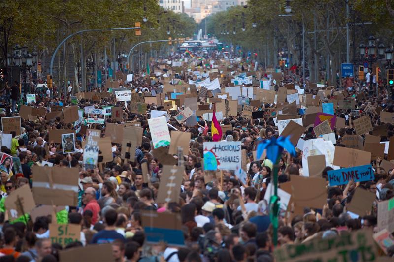 SPAIN GLOBAL CLIMATE STRIKE