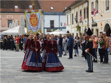 Varaždinska građanska garda obilježava 269. obljetnicu susretom povijesnih postrojba