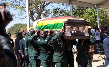 ZIMBABWE PEOPLE ROBERT MUGABE BURIAL