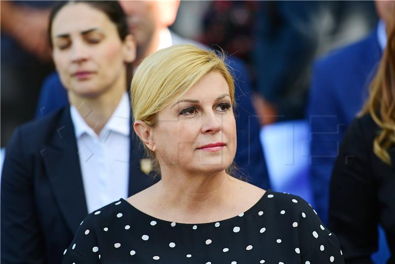 Predsjednica Republike Kolinda Grabar-Kitarović nazočila je misnom slavlju u povodu blagdana svetog Mihovila u Trilju