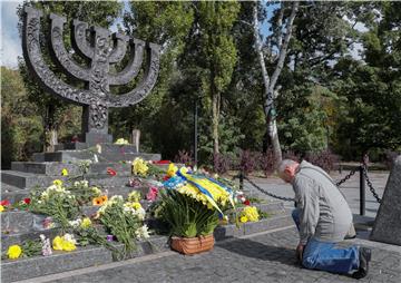 UKRAINE WAR BABIY YAR COMMEMORATION