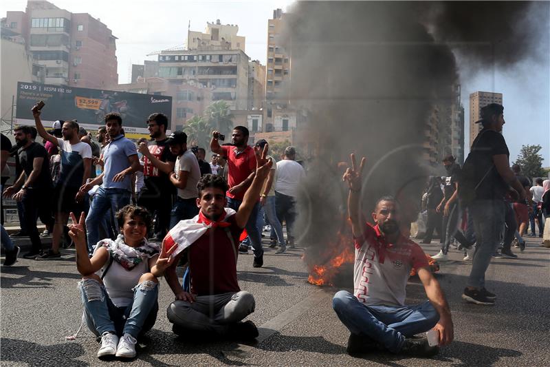 Protest in Lebanon 