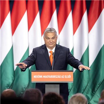 Election of officials party congress of FIDESZ in Hungary