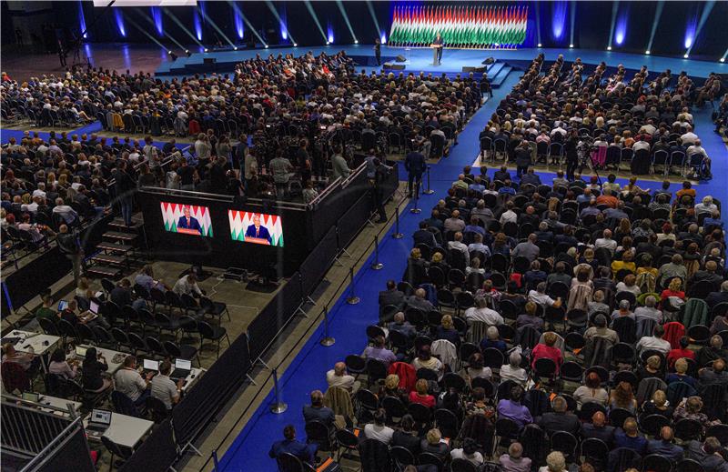 Election of officials party congress of FIDESZ in Hungary