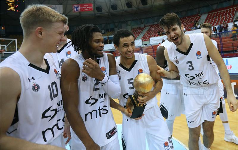 Finale Superkupa košarkaške ABA lige: Cedevita Olimpija - Partizan