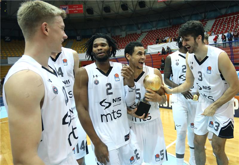 Finale Superkupa košarkaške ABA lige: Cedevita Olimpija - Partizan