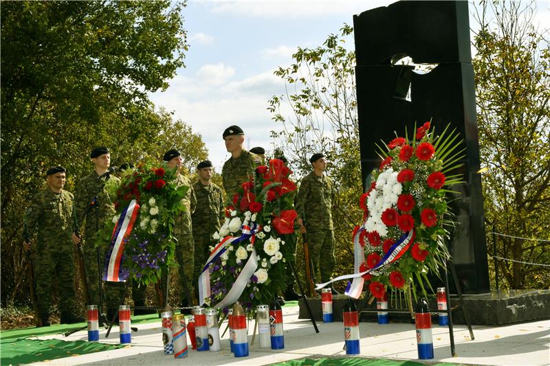 80th dove-shaped monument unveiled on mass grave site in Bodegraj