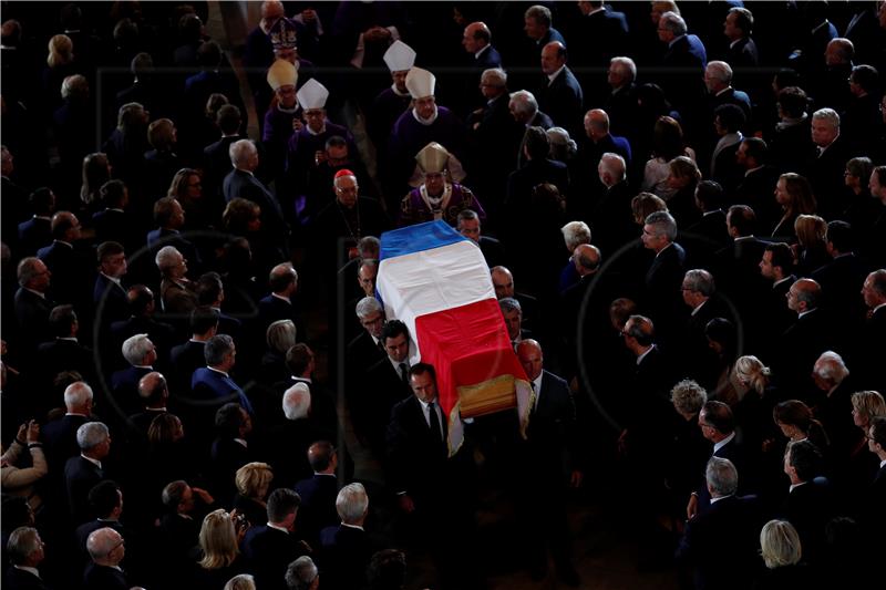 FRANCE PEOPLE CHIRAC FUNERAL