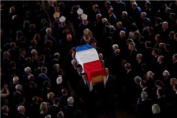 FRANCE PEOPLE CHIRAC FUNERAL