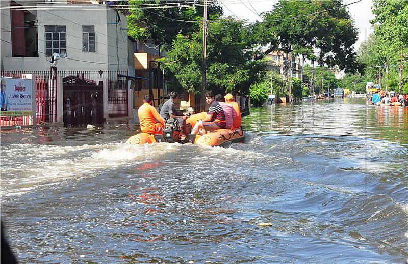 INDIA WEATHER FLOOD