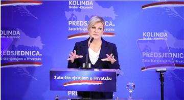 Predsjednica Grabar Kitarović objavila službenu kandidaturu za novi mandat