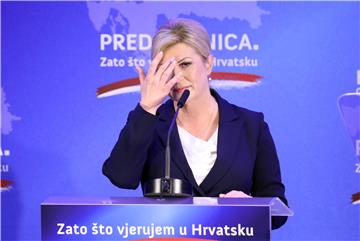 Predsjednica Grabar Kitarović objavila službenu kandidaturu za novi mandat