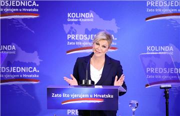 Predsjednica Grabar Kitarović objavila službenu kandidaturu za novi mandat