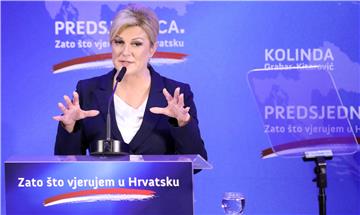 Predsjednica Grabar Kitarović objavila službenu kandidaturu za novi mandat