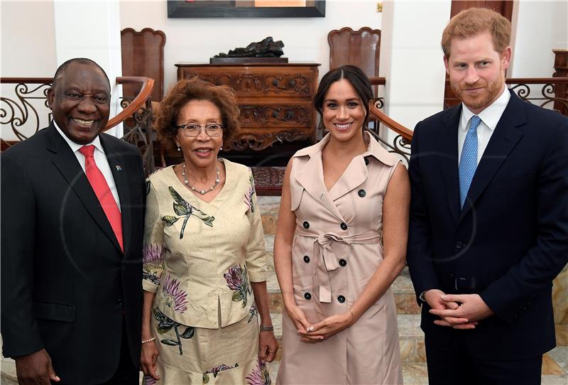 SOUTH AFRICA DUKE AND DUCHESS OF SUSSEX TOUR OF SOUTH AFRICA